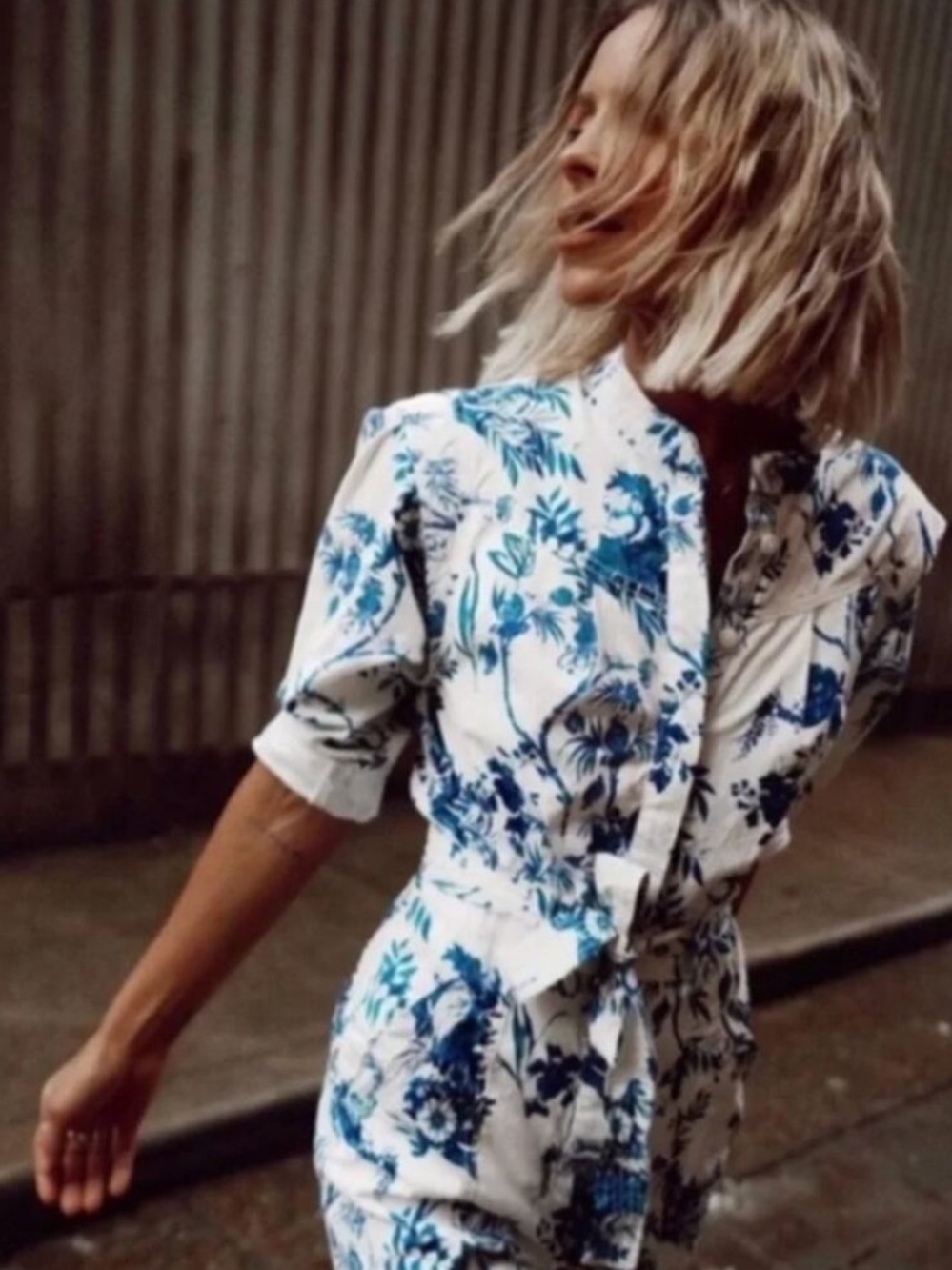 Anthropologie Lucienne Belted Jumpsuit